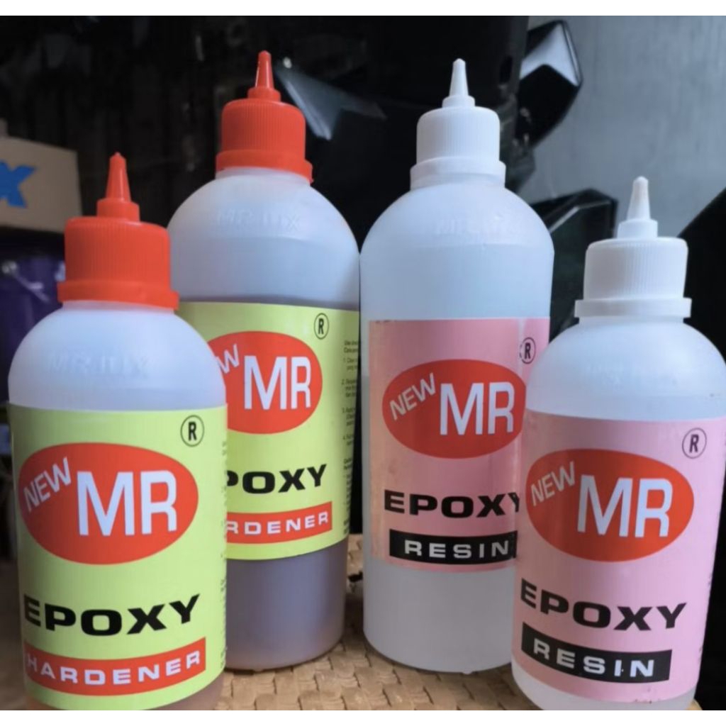 Lem epoxy mr lux besar 2 komponen