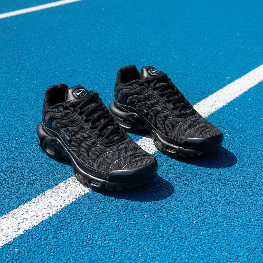 Sepatu Sneakers Air Max Plus Triple Black