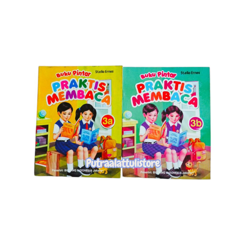 Buku Paud Tk Pintar Praktis Membaca 3a & 3b (Bi)