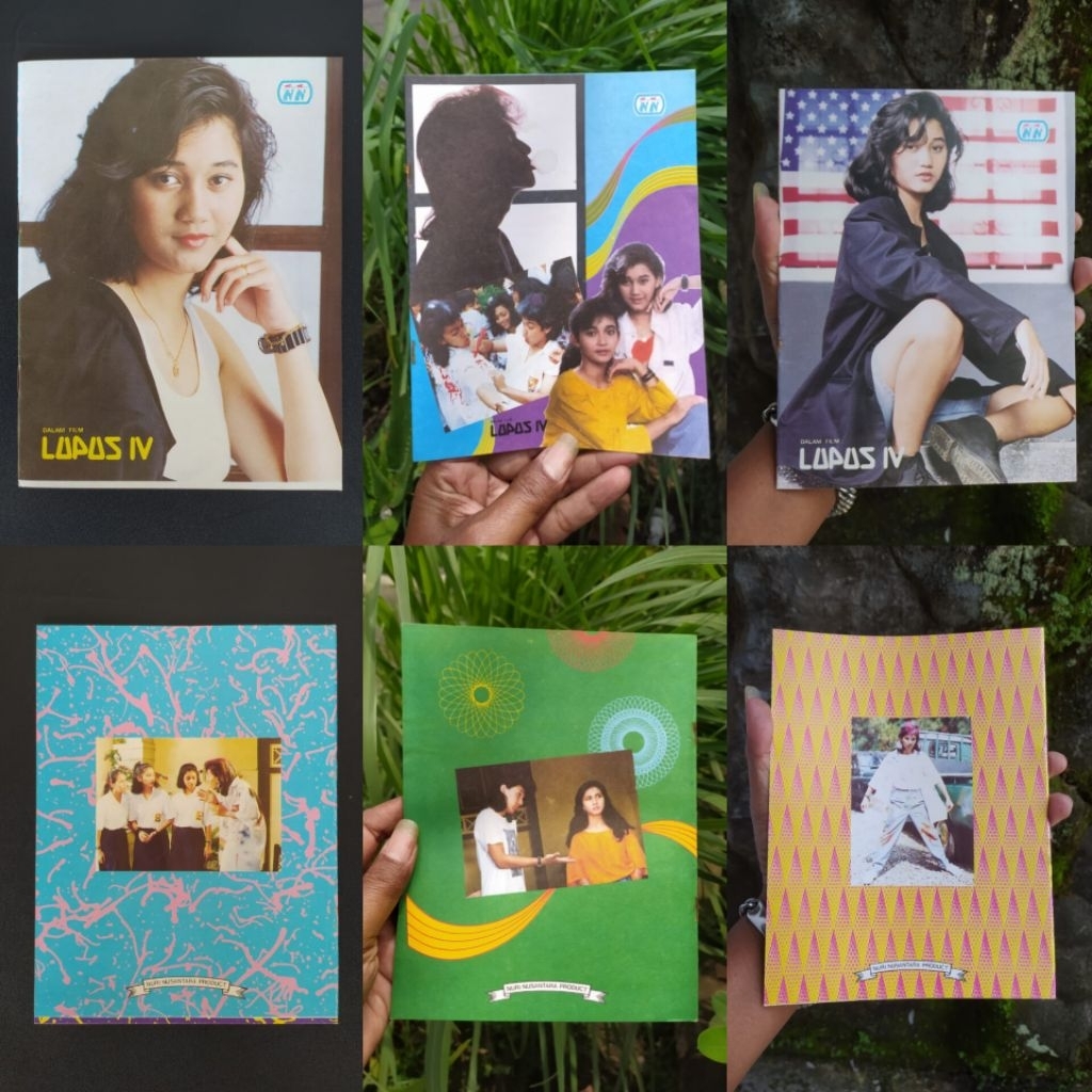 [ KOLEKSI LANGKA ] BUKU TULIS JADUL GAMBAR ARTIS NIKE ARDILLA KONDISI NOS LAWAS ASLI [ KOLEKSI BARAN