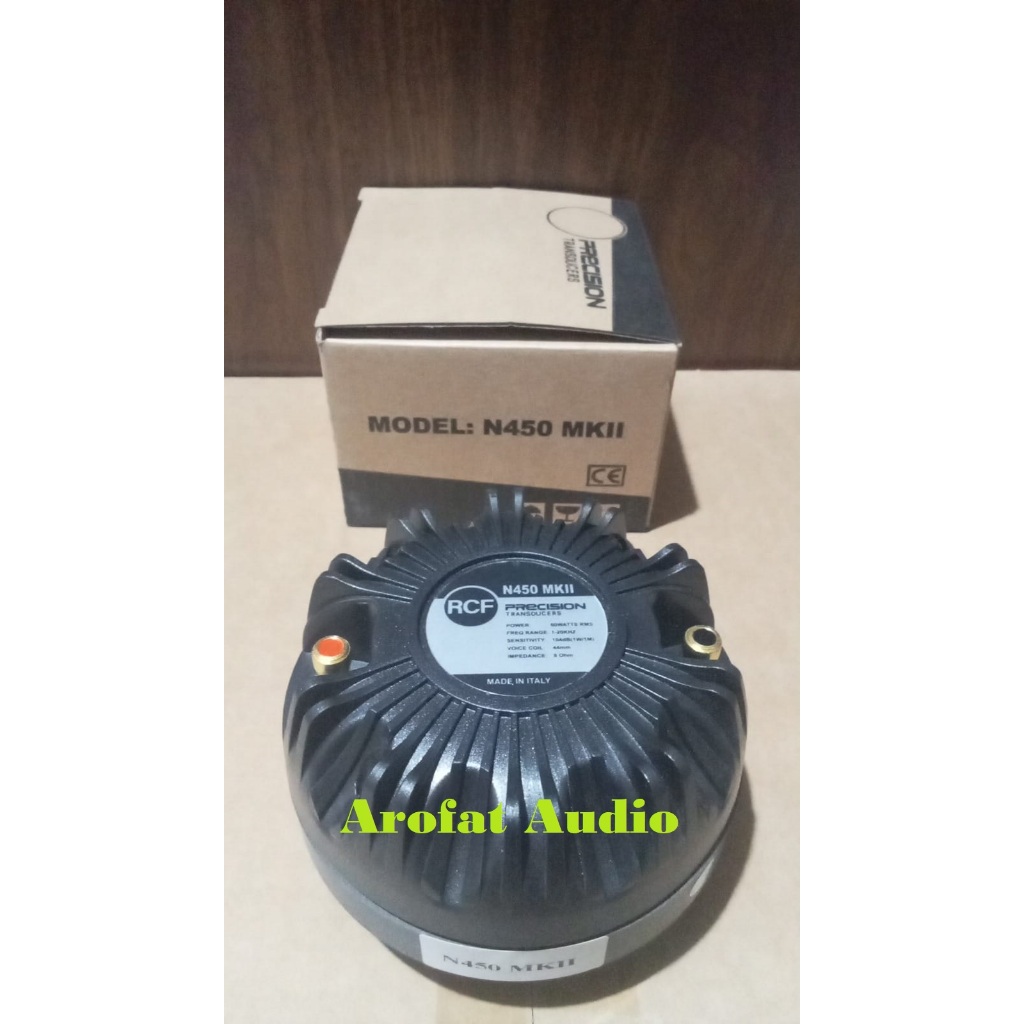 DRIVER Tweeter RCF N450/N 450 N450 MK II 500 WATT Tweter RCF MODEL DRAT