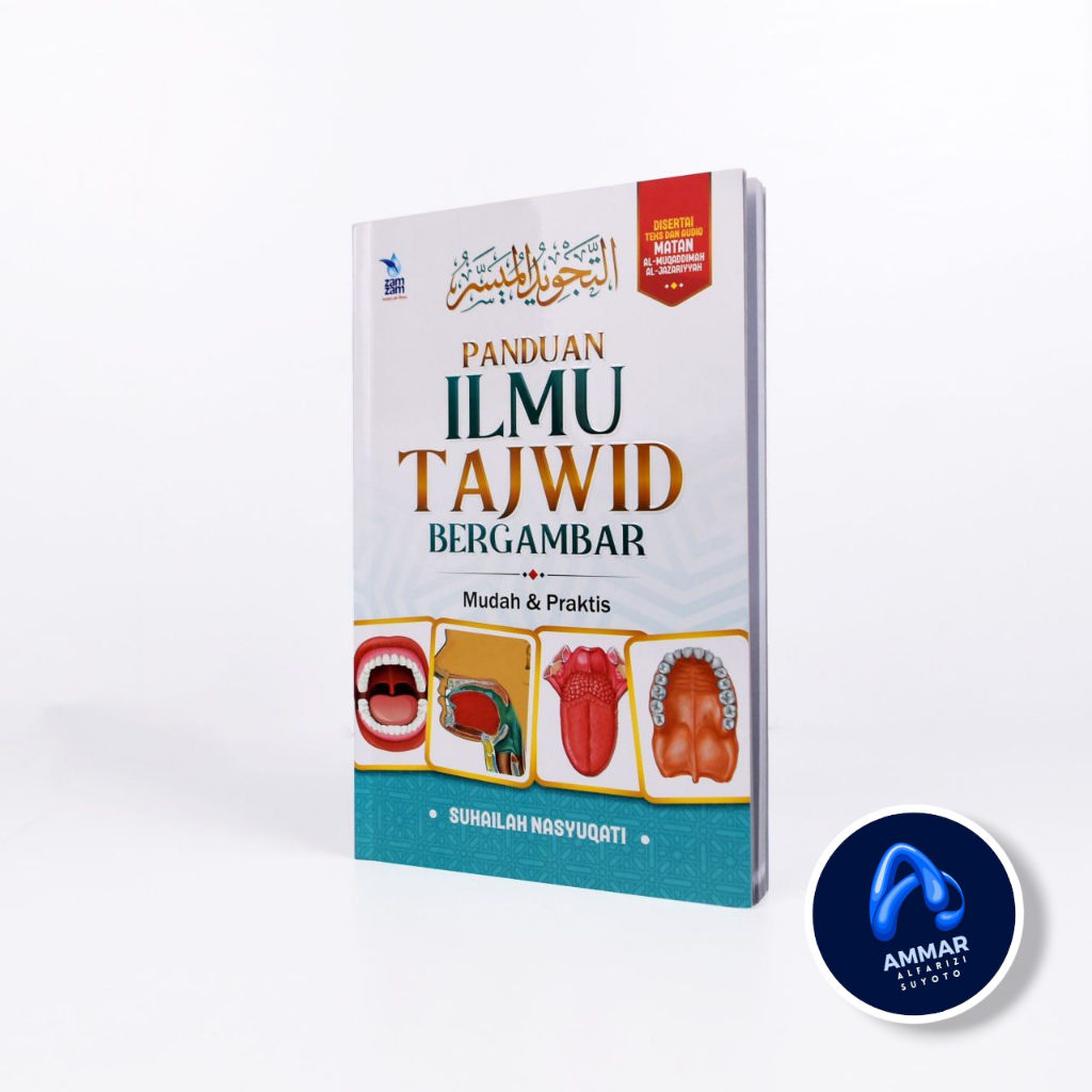 Buku Panduan Ilmu Tajwid Bergambar Mudah Dan Praktis - Penulis: Dr. Aiman Rusydi Suwaid