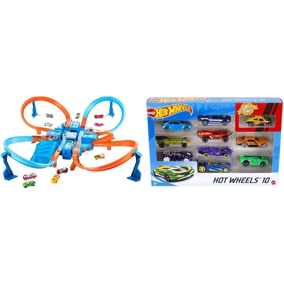 Ultimate Hot Wheels Crashing Action with the Criss Cross Crash Track Set