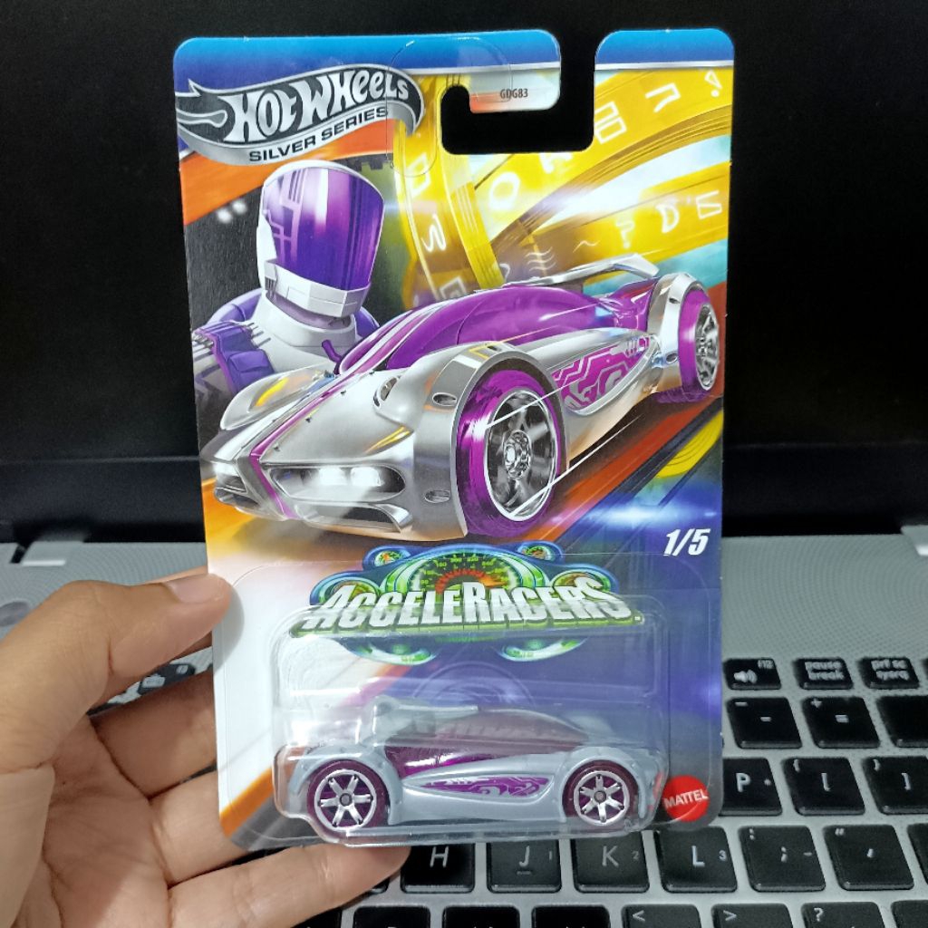 Hot Wheels Silver Series Acceleracers Iridium Acceleracer Silencerz