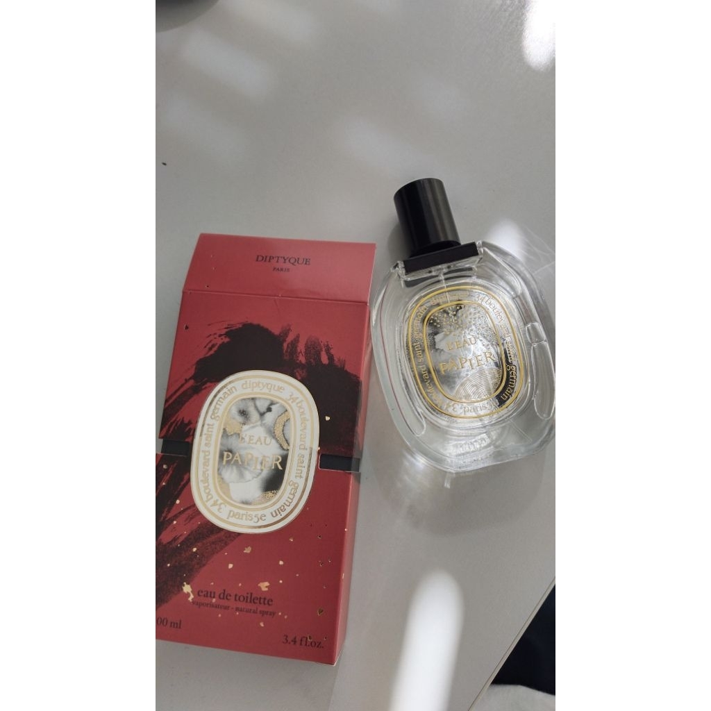 L'eau Papier Diptyque Limited Bottle Preloved
