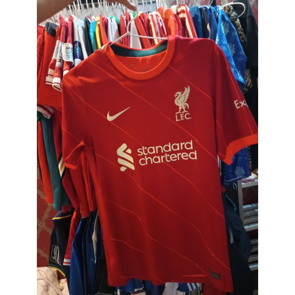 [ORI][BEKAS] Jersey Liverpool 2021/2022 Home (SMALL)(9/10)