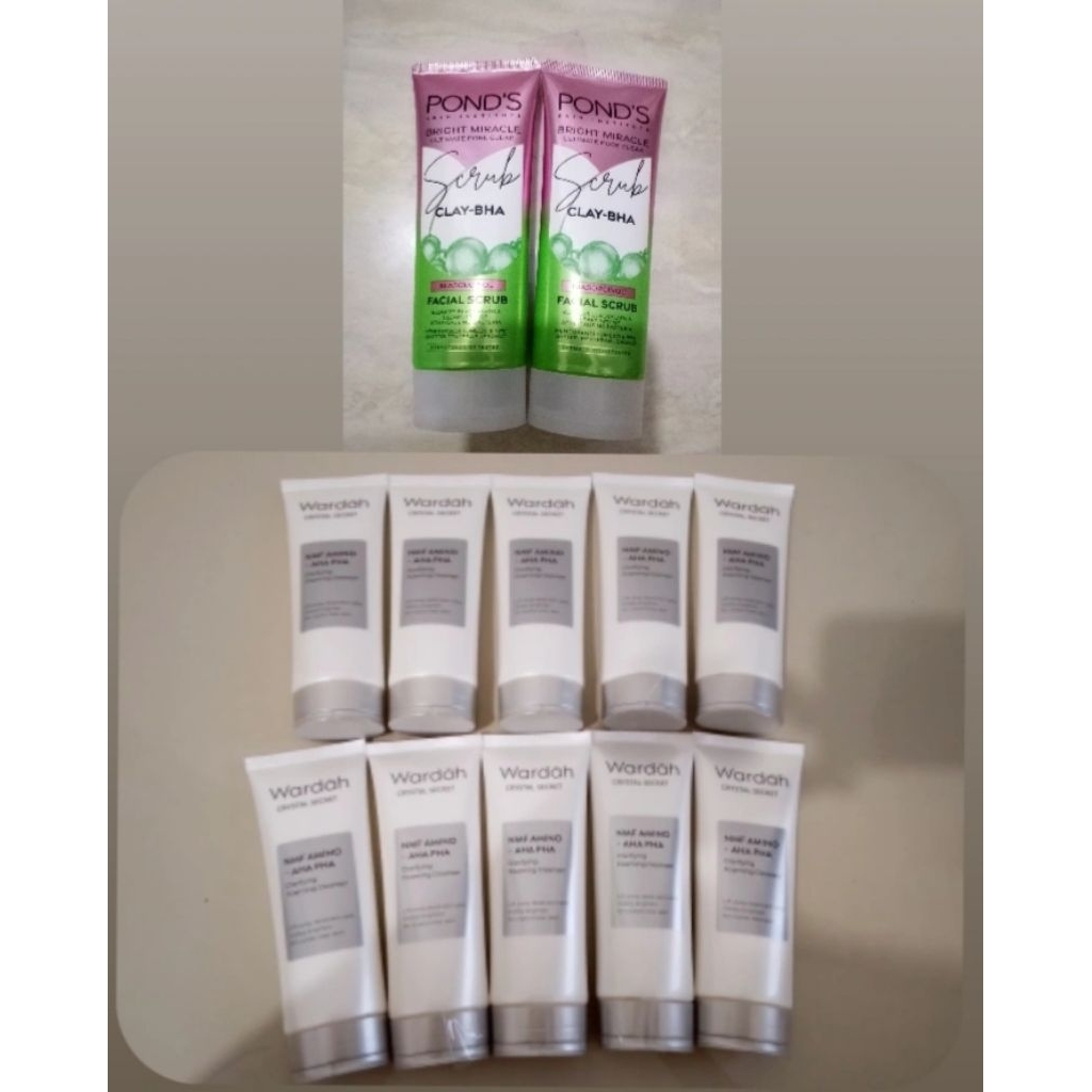 SABUN MUKA WARDAH, PONDS