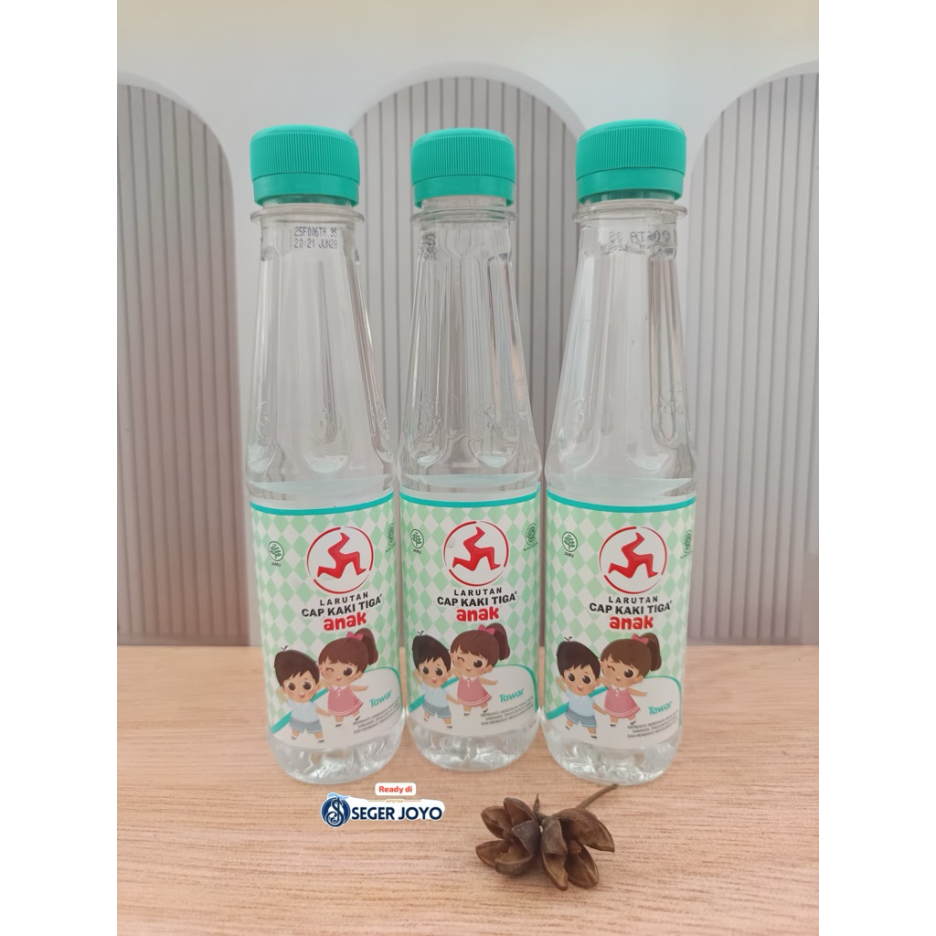 LARUTAN CAP KAKI TIGA ANAK BOTOL