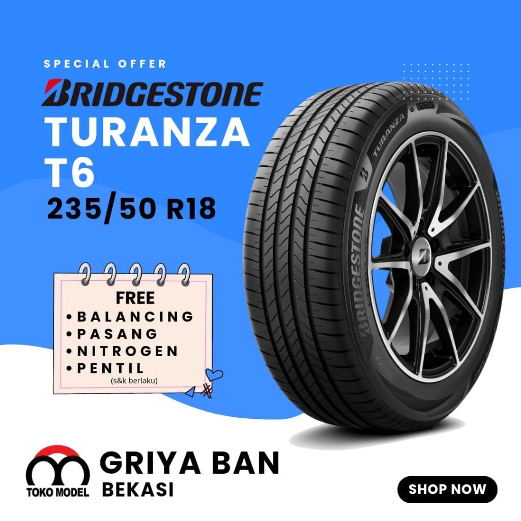 Bridgestone Turanza 6 235/50 R18