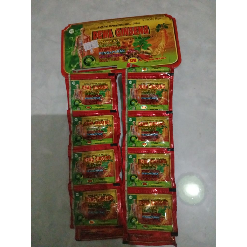 Kapsul Dewa Ginseng