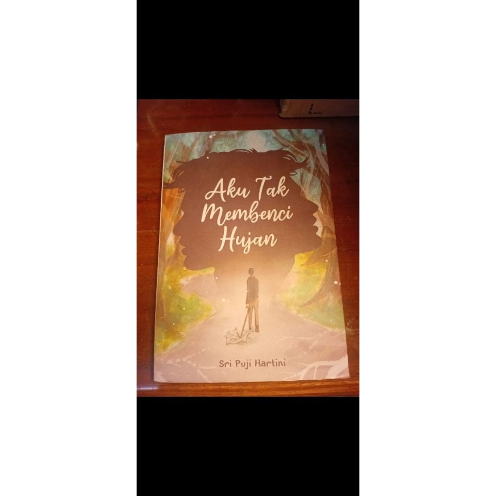 buku novel aku tak membenci hujan -preloved-