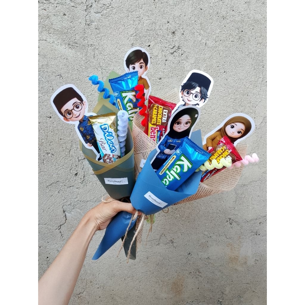 Buket Spesial Hari Guru Buket Mini Buket Makanan Buket Satuan