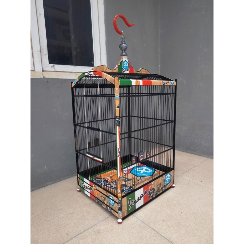 Sangkar Kotak Ebod Waterslide Decal Original No 2