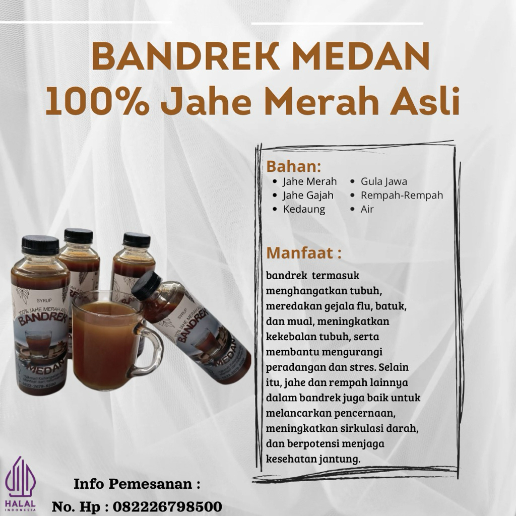 SIRUP BANDREK MEDAN