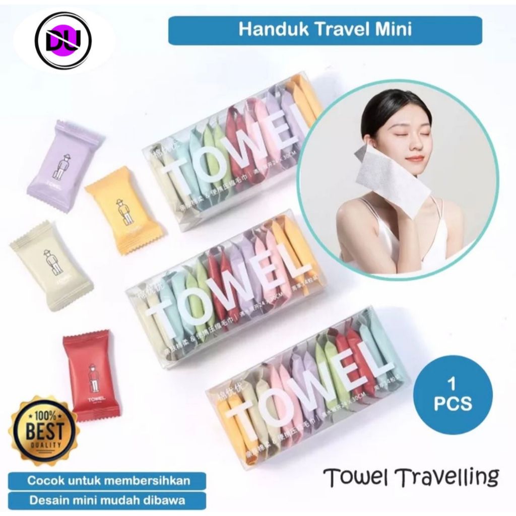 Handuk Mandi Wajah Handuk Mandi Wajah Handuk Portable Sekali Pakai Handuk Travelling Handuk Badan Ha