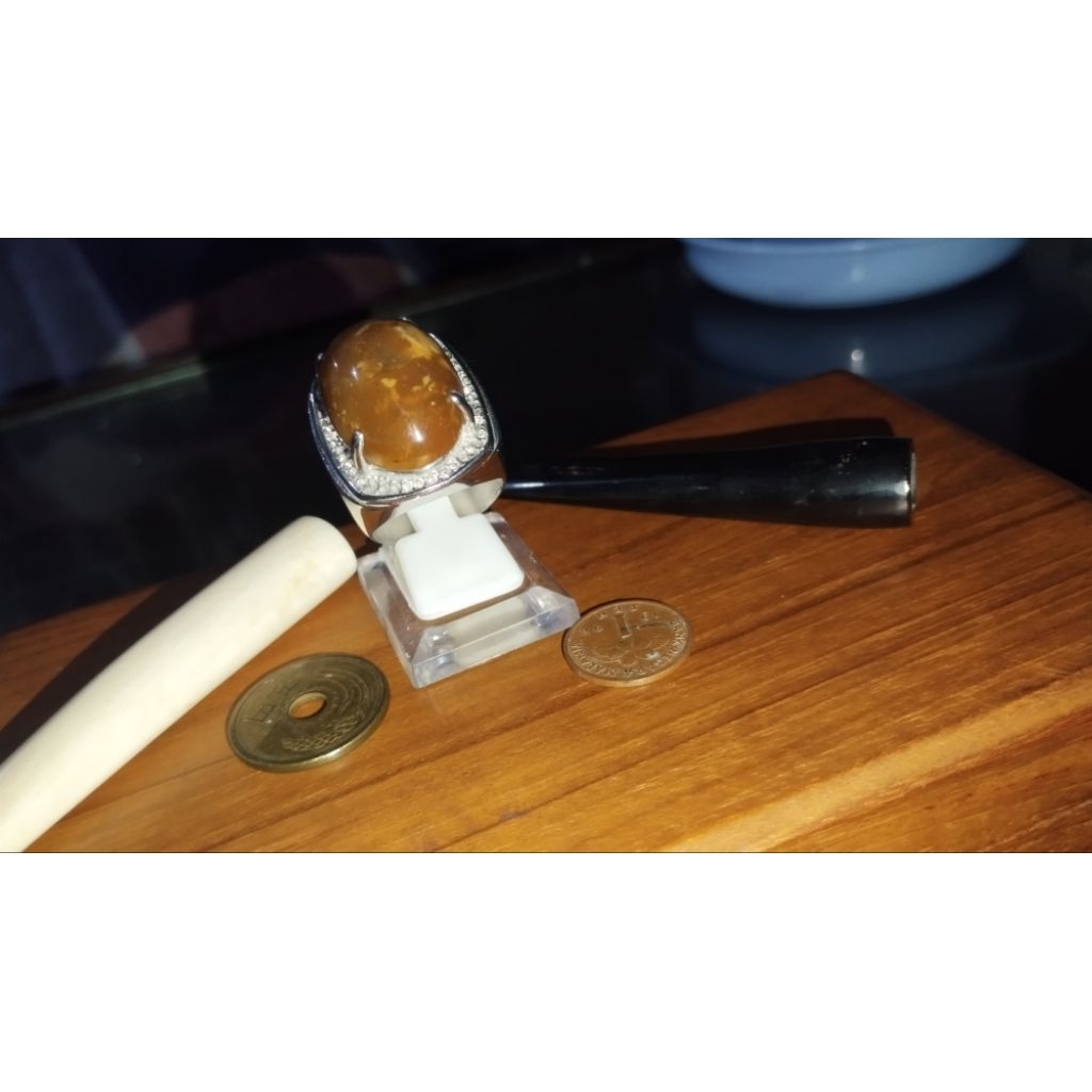 Cincin Batu Akik Ati Ayam