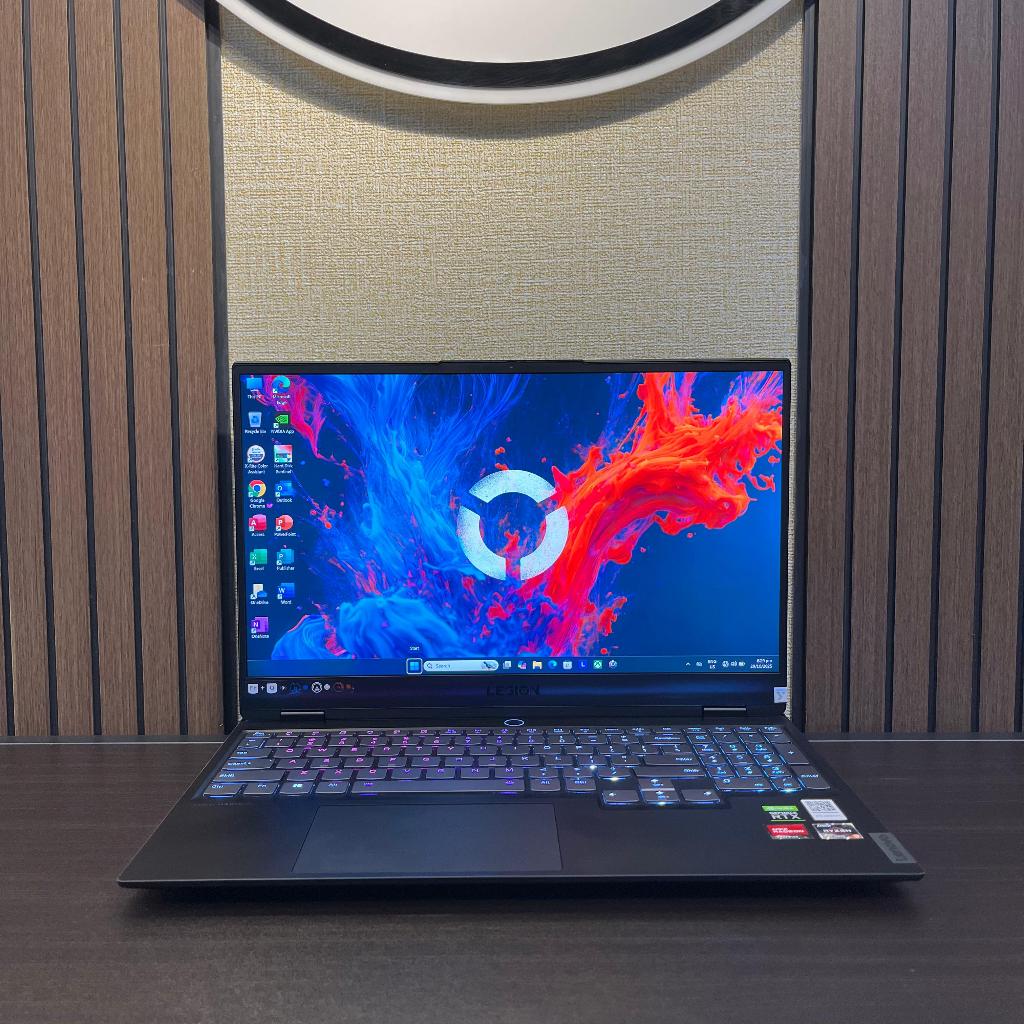 Lenovo Legion Slim 7 AMD Ryzen 9 5900HX Laptop Gaming High Specs Series Double VGA RTX 3060