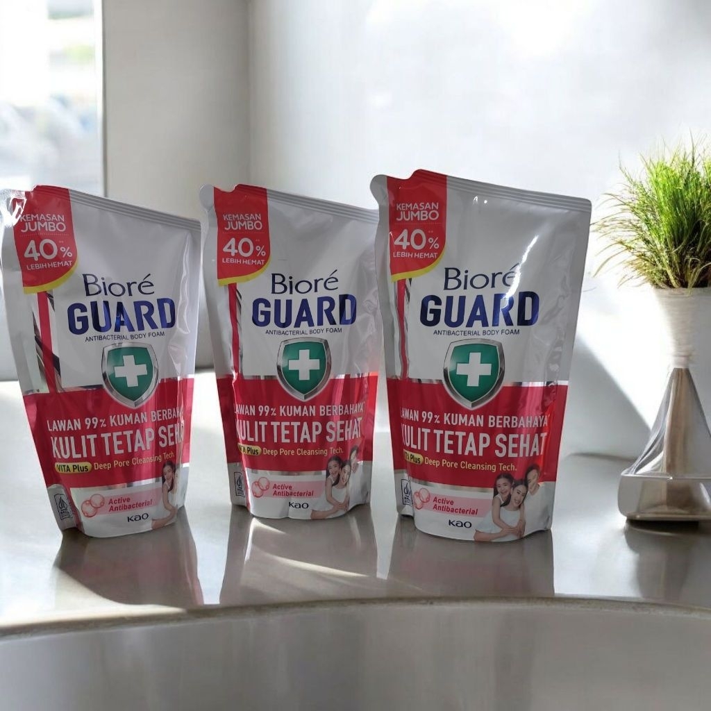 Biore Guard active AntiBacterial 800ml - Sabun Mandi Biore Guard 800ml