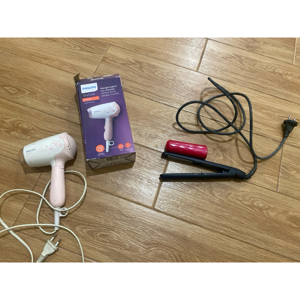 SET HAIR DRYER PHILIPS & CATOKAN PANASONIC PRELOVED