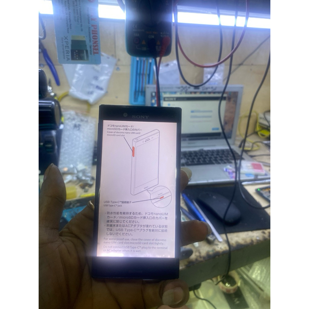 LCD Sony Xperia X Compact Screen SO-02J F5321 LCD Display Touch Screen original minus sesuai pict