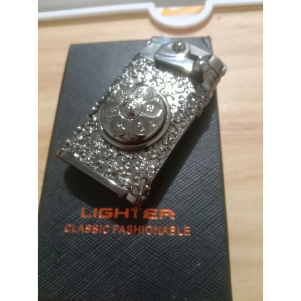 (ORI)firetrick korek api elektrik pulse plasma cross double arc llighter