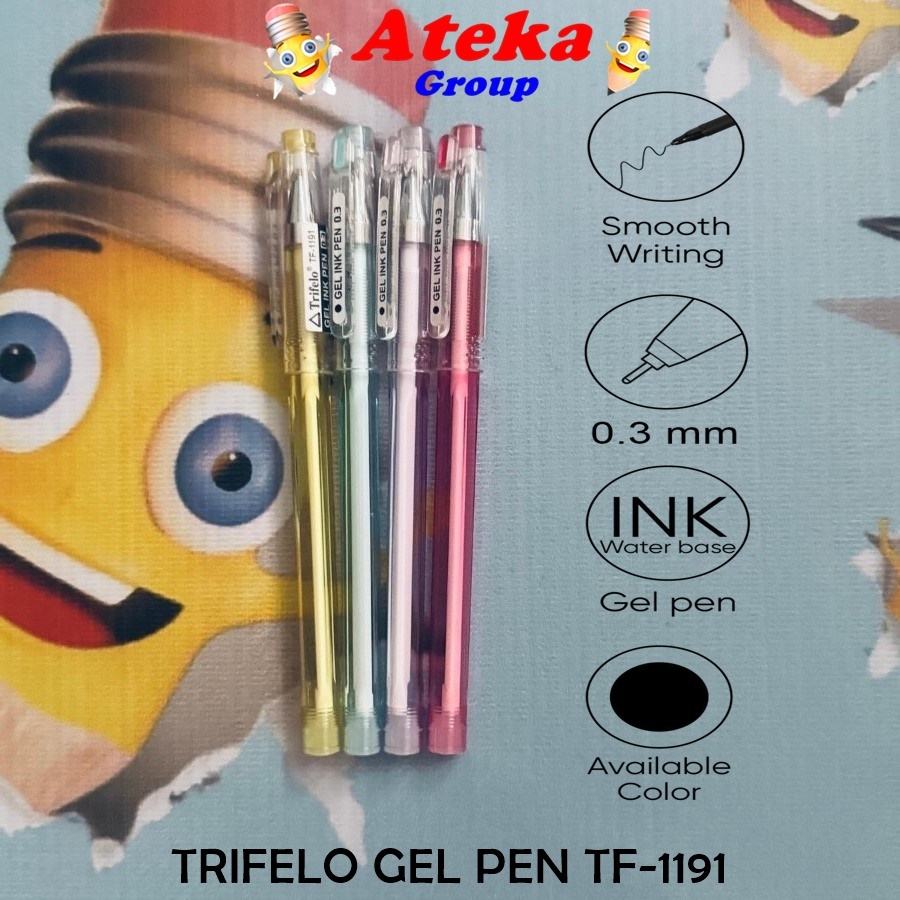 [PCS] TRIFELO GEL PEN TF-1191 HI-TECH 0.3MM