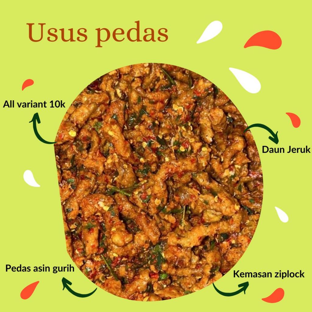 SNACK KILOAN VARIAN PEDAS/MAKANAN RINGAN/CEMILAN PEDAS ASIN GURIH/SERBA 10 RIBU