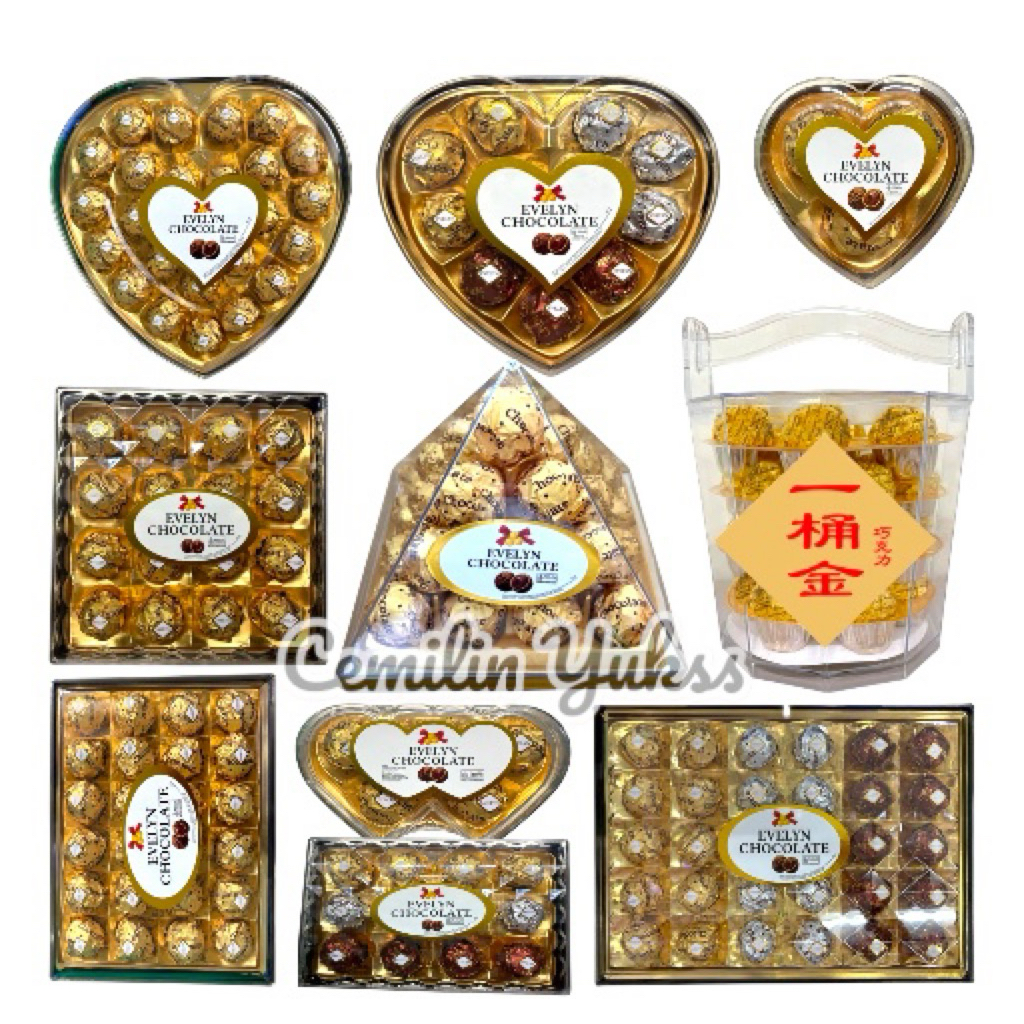 Evelyn Chocolate Choco Ball Evelyn Coklat Kotak Evelyn Coklat Love Coklat Valentine Coklat Parcel