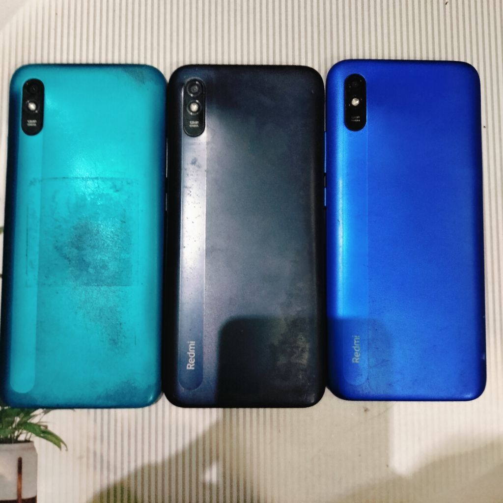mesin REDMI 9A normal unit garansi tes