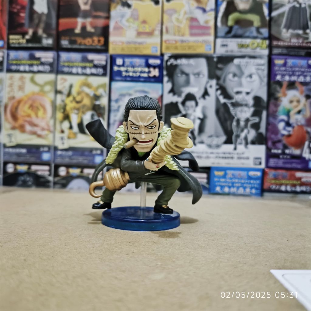 wcf one piece crocodile ori bandai marineford battle luffy no blokees pop max cross guild