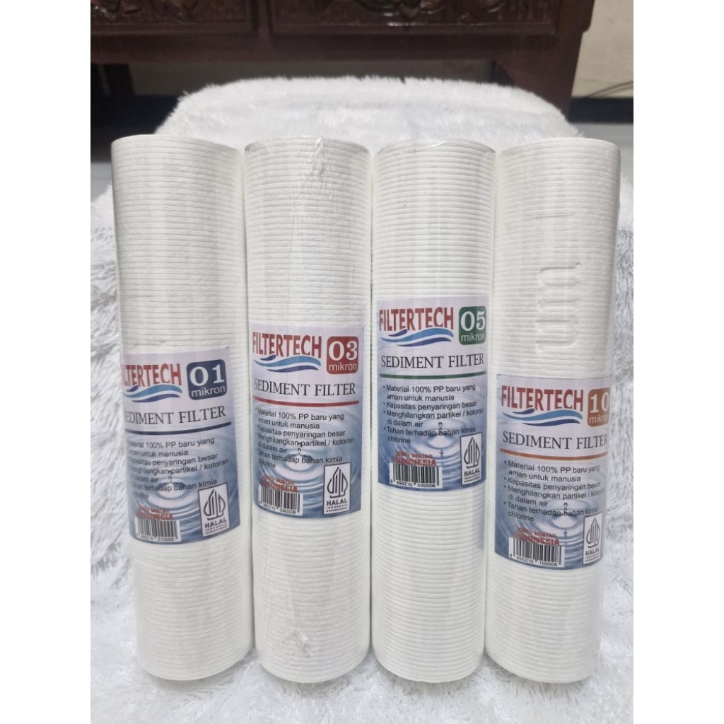 Filter Air PDAM Sumur 10 Inch 03 Micron Filtertech
