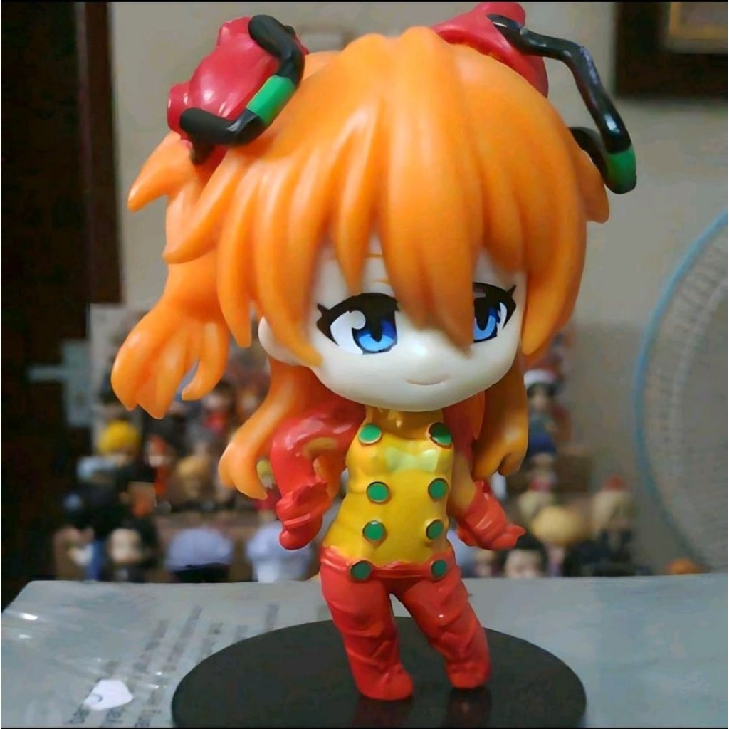 Action Figure Evangelion Rebuild Chibi Asuka Sohryu