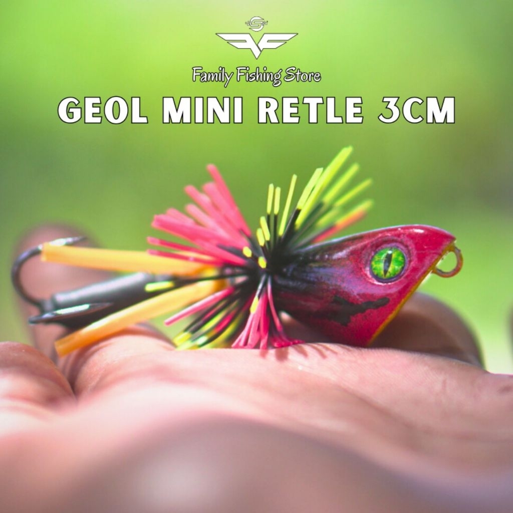 WTD GEOL RETLE MINI 3CM UMPAN CASTING