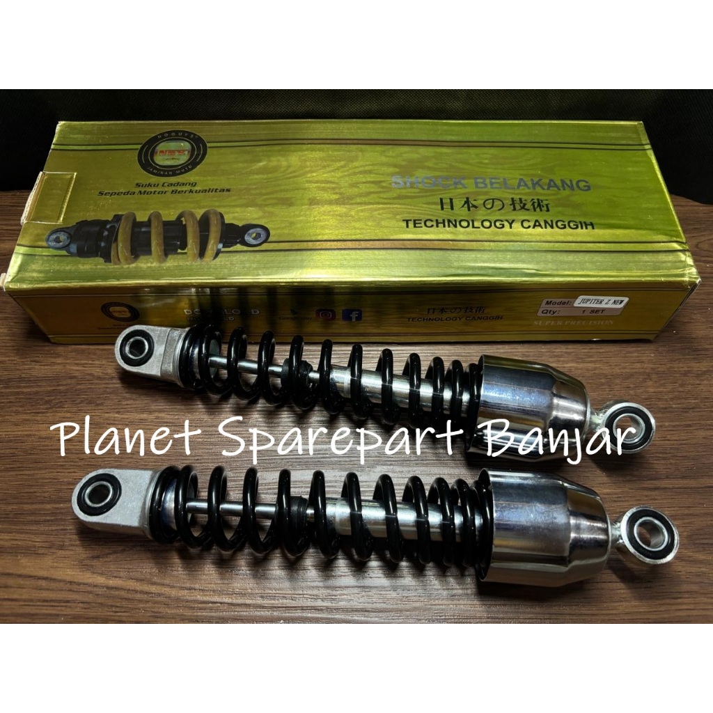 Shock Shok Sok Belakang Yamaha Jupiter Z New / Jupiter Z Robot / Salib NGY Gold