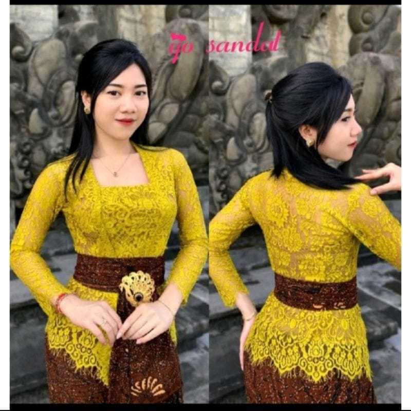 "PROMO"TERMURAH PAKAIAN WANITA MODEL KEBAYA KUTU BARU TANPA PURING LENGAN PAJANG/BAJU TRADISIONAL KE