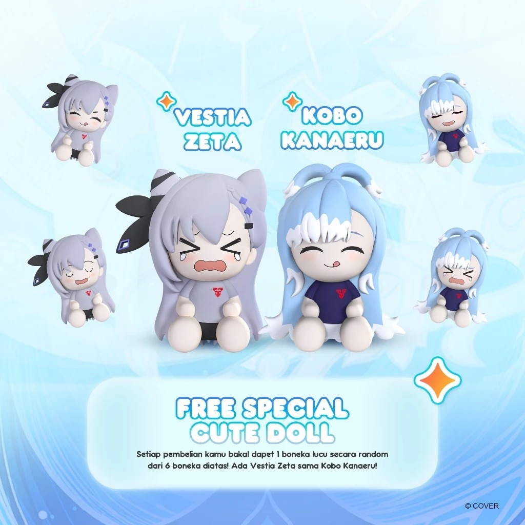 HOLOLIVE EXCLUSIVE COLLABORATION TWS GROOVE ANC FT20 Kobo Kanaeru & Vestia Zeta Limited Edition (BON