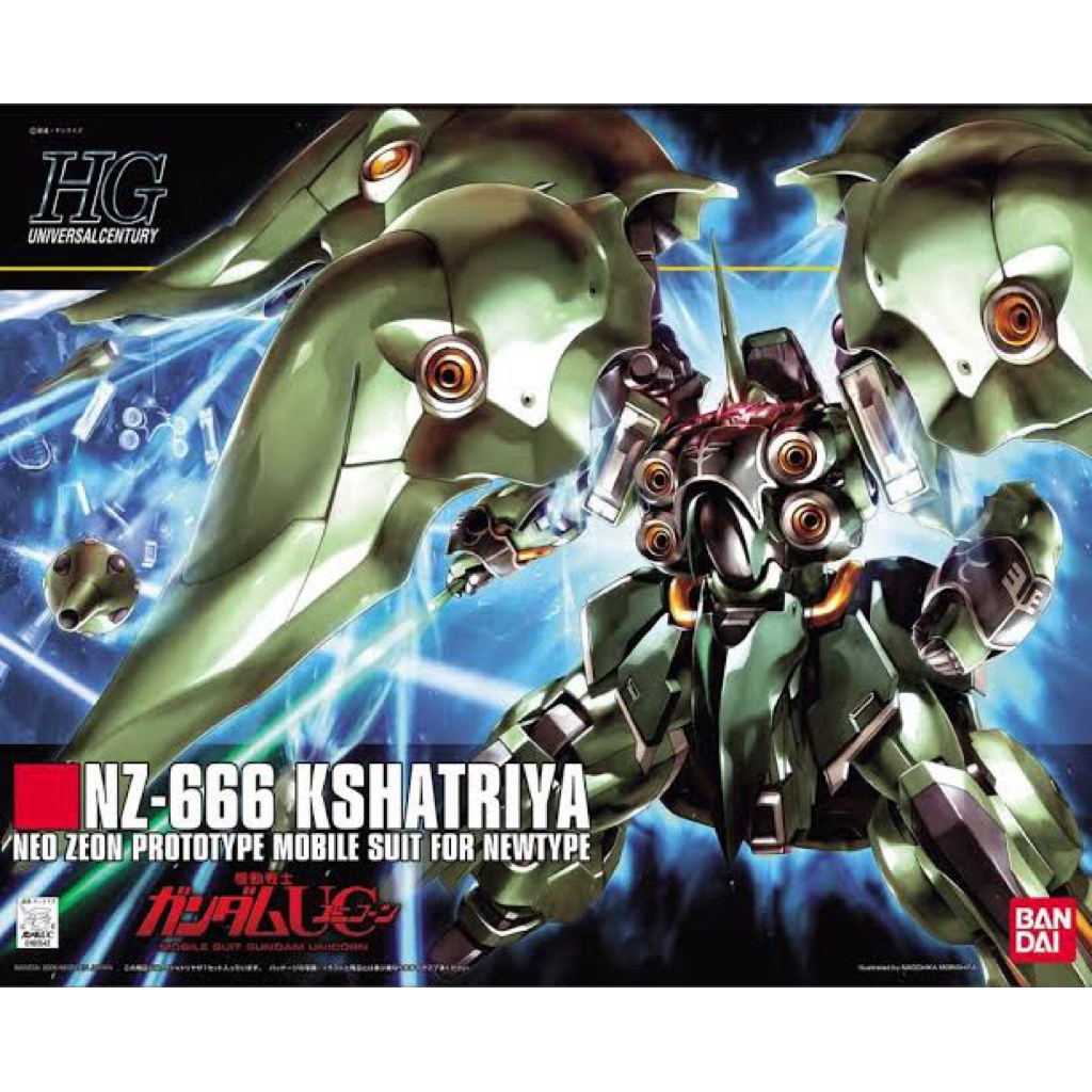 KSHATRIYA HGUC NZ-666 High Grade Bandai