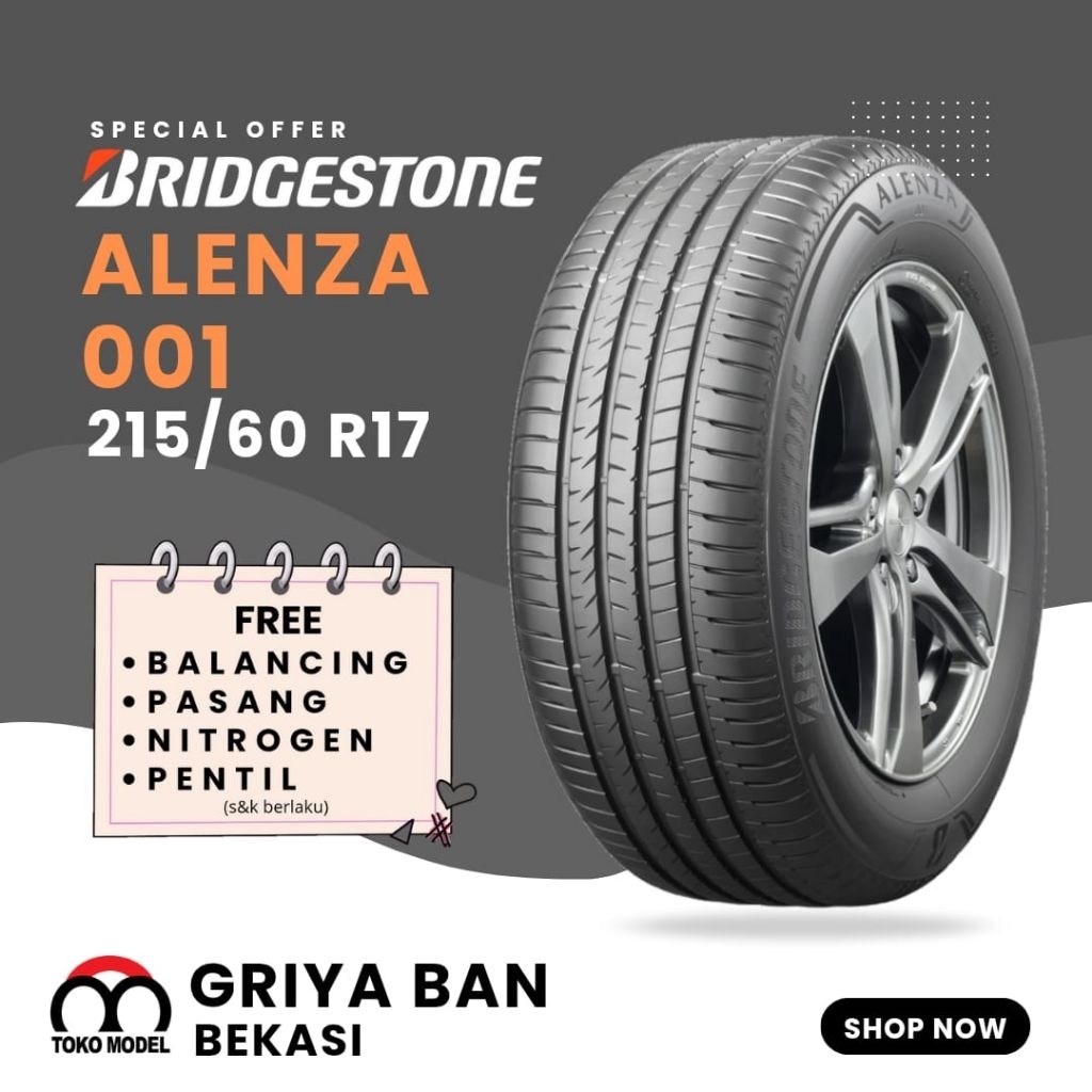 Bridgestone Alenza 215/60 R17