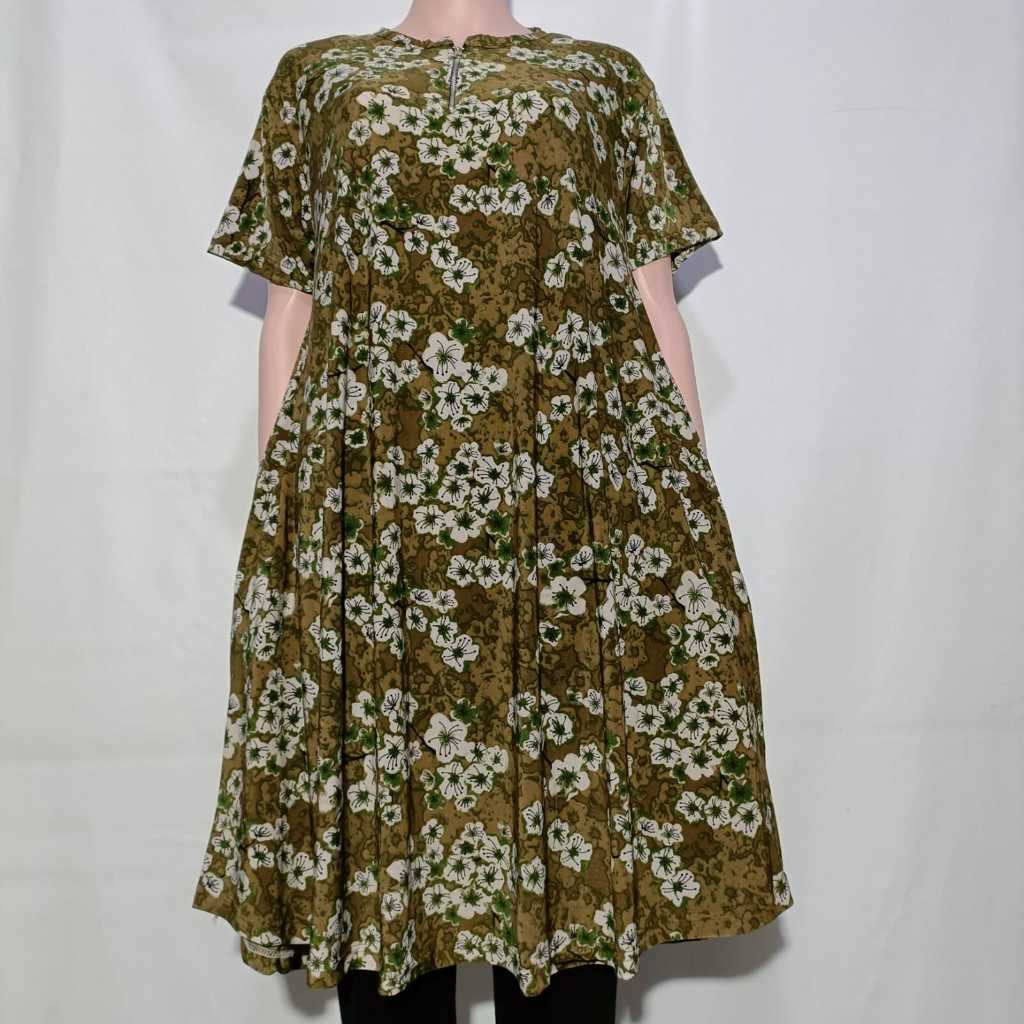 Daster  Arina Jersey Korea Premium Super Jumbo