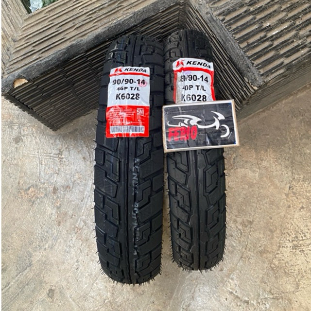 Ban Luar Ban KENDA Tubless 6028 80/90 90/90 Ring 14 Beat Vario Mio