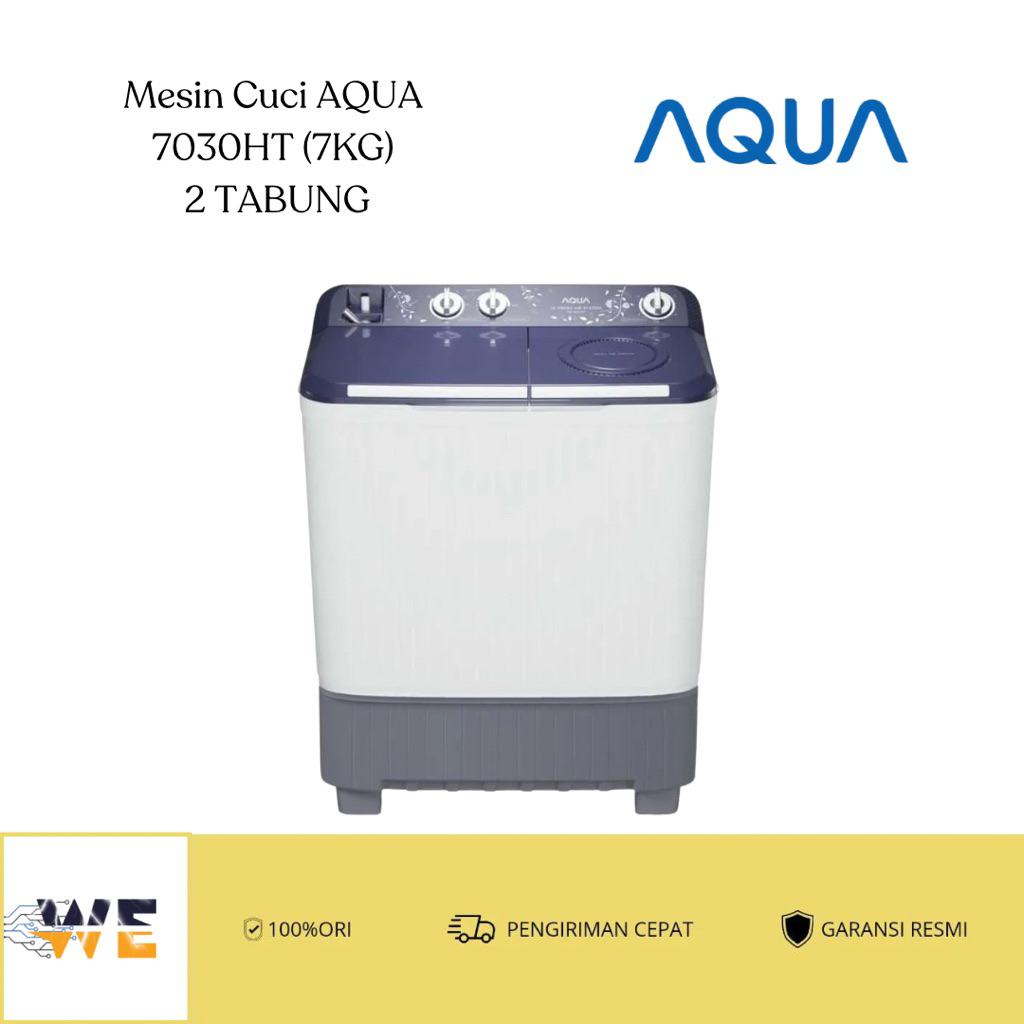 Mesin Cuci Aqua 2 Tabung 7KG-9KG