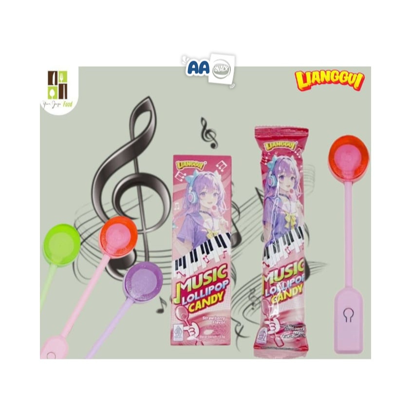 LIANGGUI MUSIC LOLLIPOP CANDY