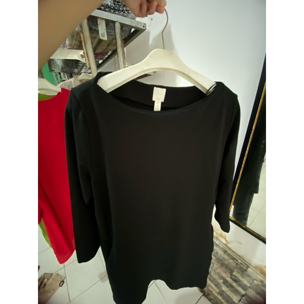 Dress/Tunik H&M Hitam Tebal