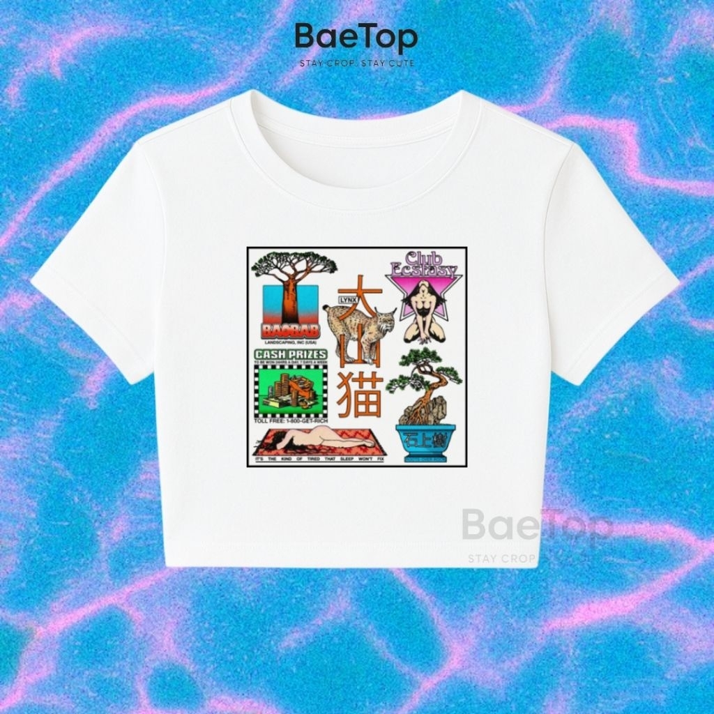 CROP TOP JAPANESE SEXY GIRL VINTAGAE AESTHETIC | CROPTOP | CROP TOP HITAM | CROP TOP PUTIH | CROP Y2