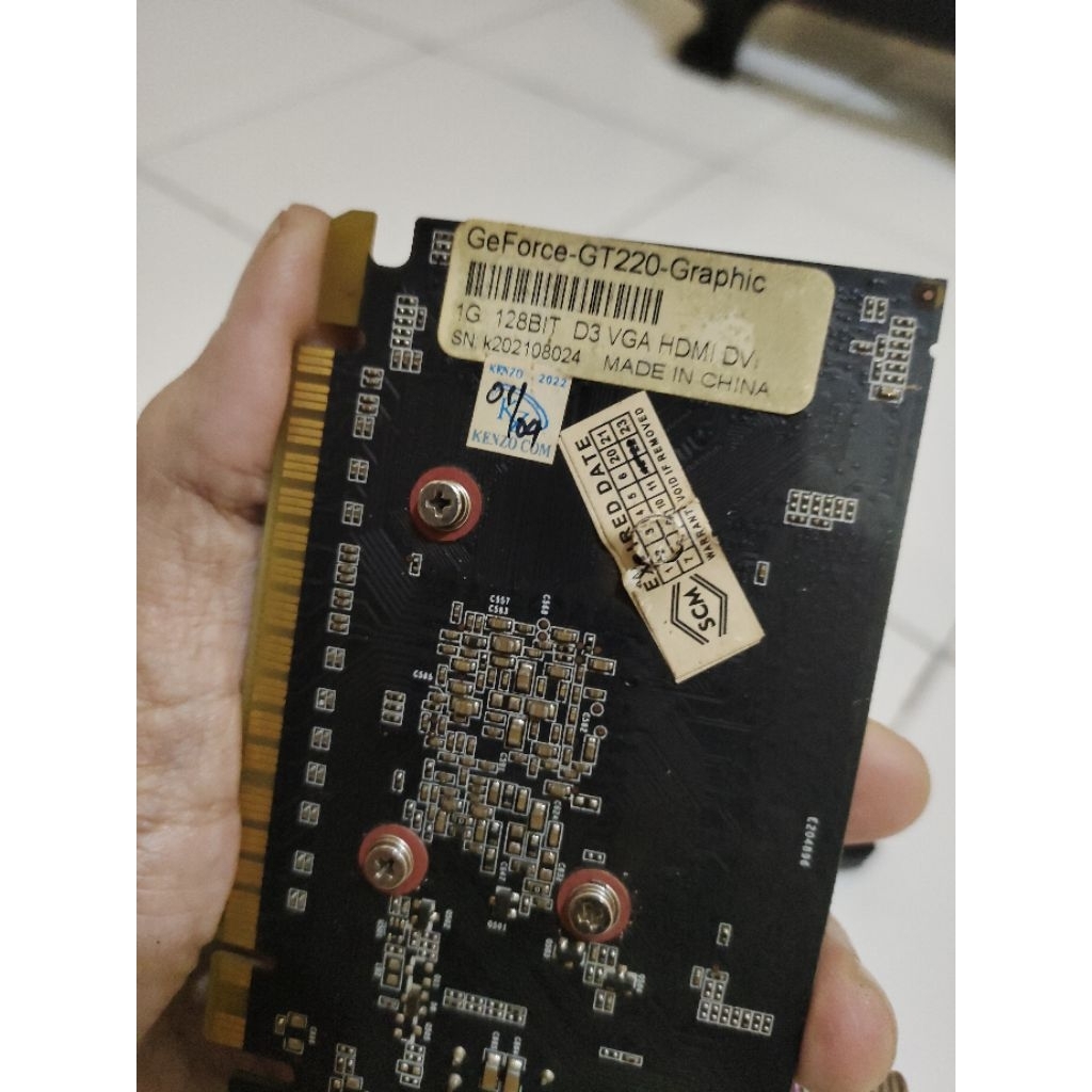 VGA pcie nvidia GT220 1GB