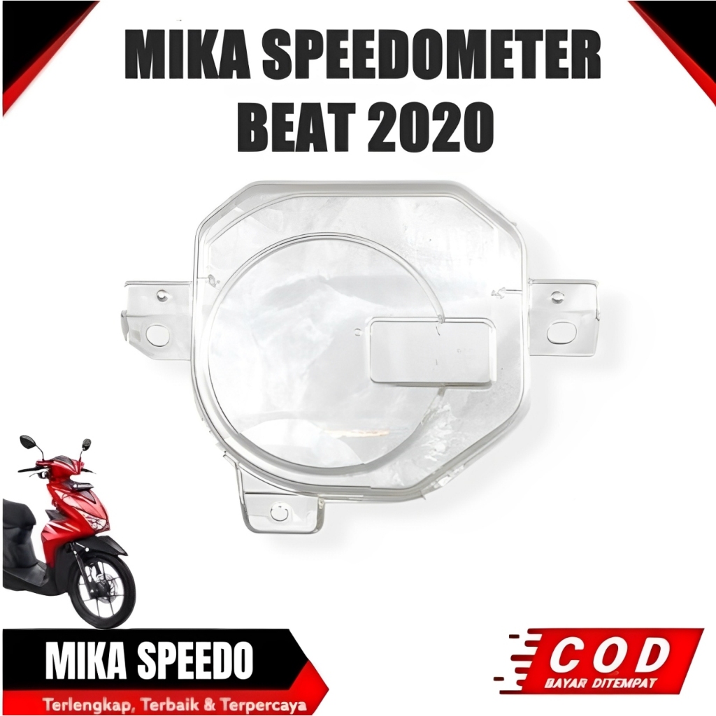 Cover Mika Speedometer Beat 2020 Bening – Pelindung Kaca Speedo Motor Beat 2020 2021 2022