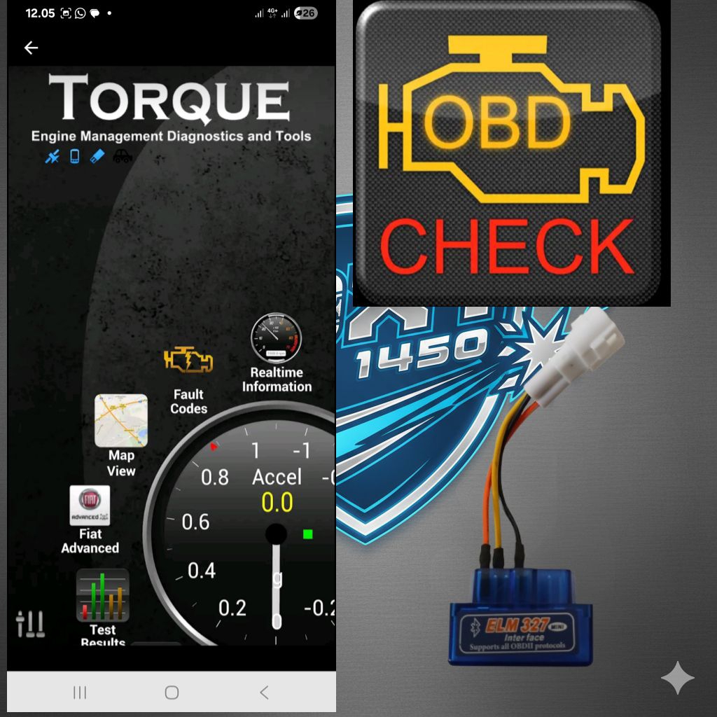 Scanner Motor Injeksi  Yamaha Support OBD2