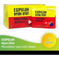 Esepuluh Nyeri Otot 4 Strip 16 Tablet paket hemat 4 strip Obat Meredakan Nyeri Otot