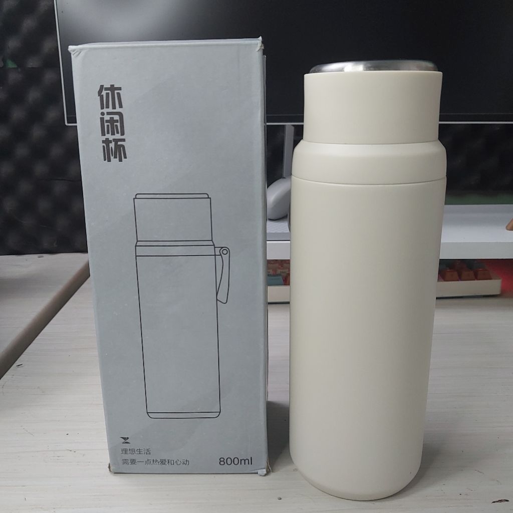 Preloved tumbler stainless 800ml