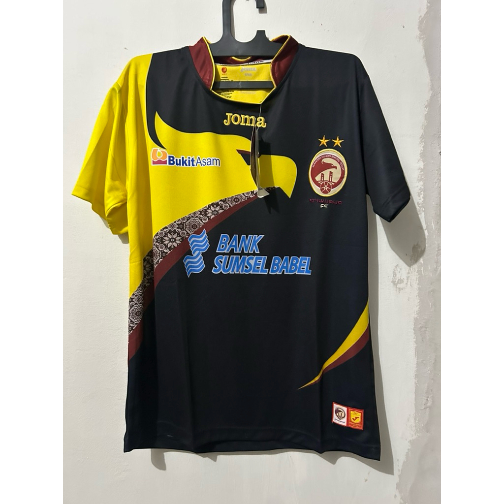 Jersey Sriwijaya FC Away 2013/14 Ponaryo Astaman size L BNWT Playerissue ada Minus di Sponsor